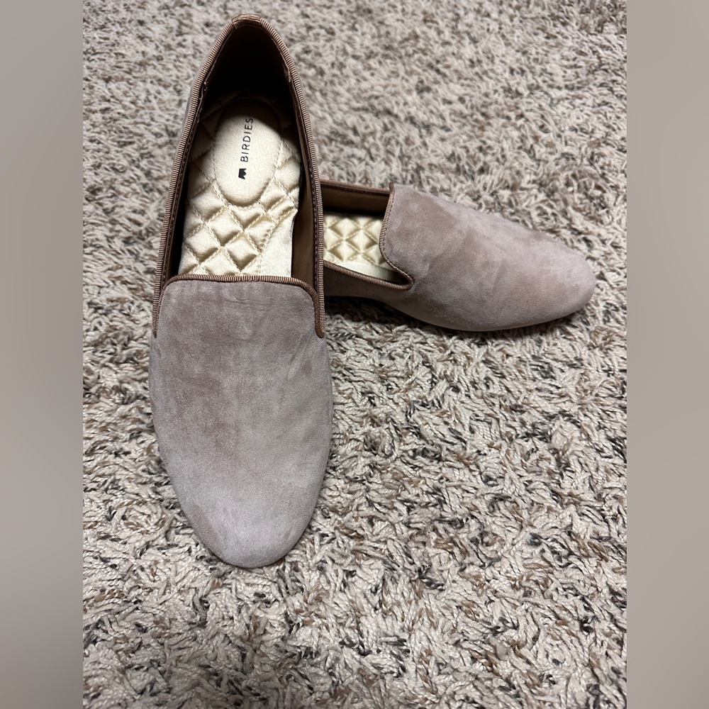 NWOT Birdies Starling loafer flat classic latte size 8